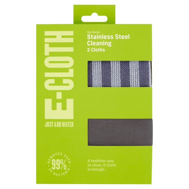 E-Cloth Stainless Steel Pack