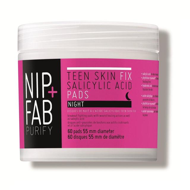 Nip+Fab Salicylic Acid Night Pads 60 per pack