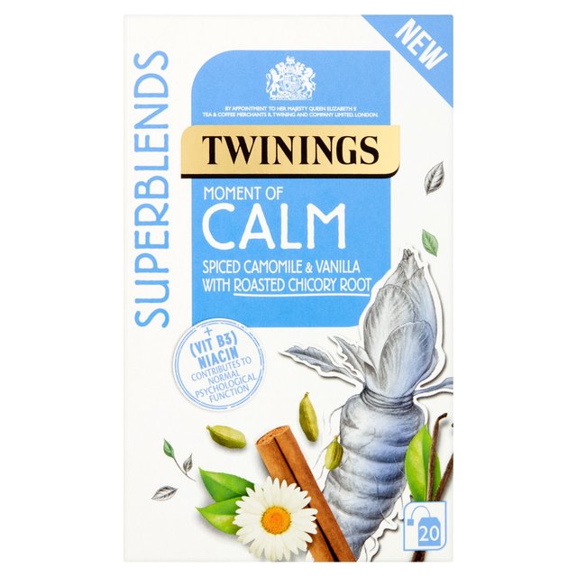 Twinings Superblends ruhig mit gewürztem Kamin und Vanille 20 pro Pack