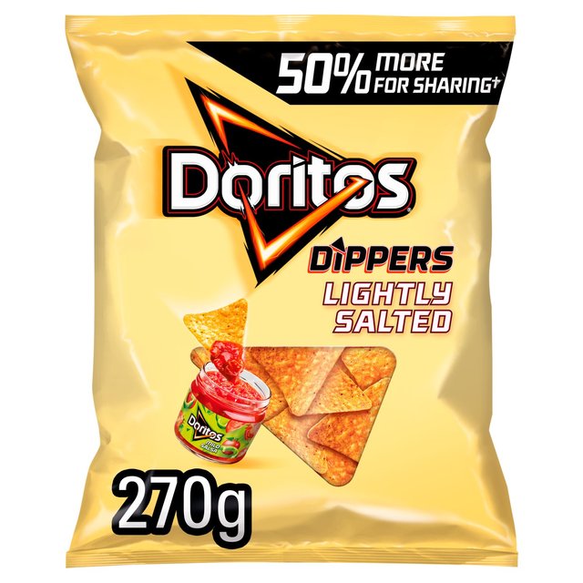 Doritos CHUPS TORTILLES SALÉS LUIGNEMENTS 270G