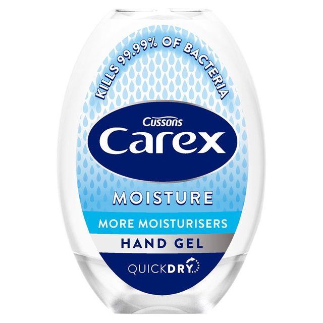 Carex Moisturising Sanitising Antibacterial Hand Gel 50ml