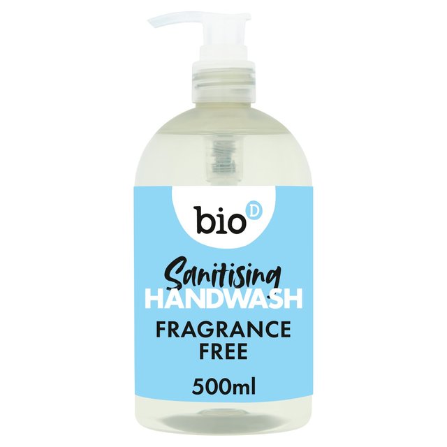 Bio D Eco Fragrance Free Sensizing Hand Wash 500ML