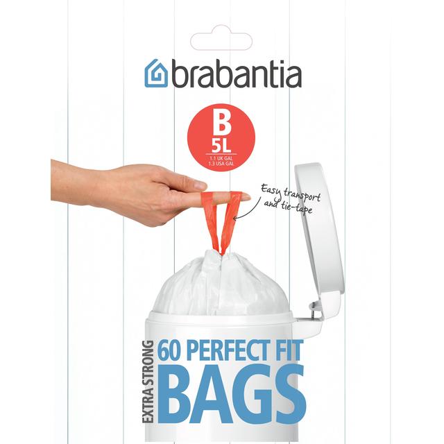 Brabantia b 5l Bin Liner Spender Pack 60 pro Pack