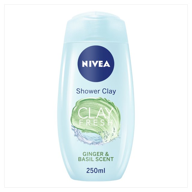 Nivea Clay Fresh Body Wash Ginger & Basil 250 ml