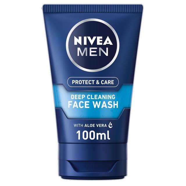 NIVEA Men de limpieza profunda de lavado y cuidado de la cara de limpieza profunda 100 ml