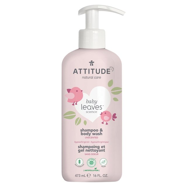 Attitude bébé quitte 2in1 Fragrance de shampooing gratuit 473 ml