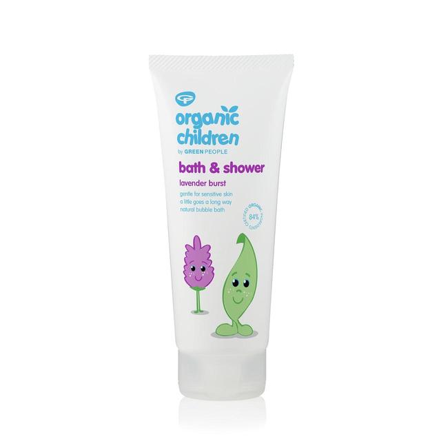 Green People Organic Children Bath & Shower Wash Lavender 200ml