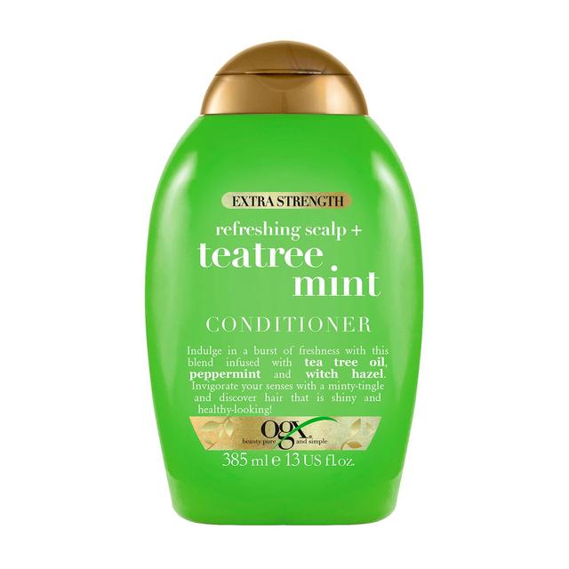 OGX Refreshing Scalp+ Teatree Mint Acondicionador Extra Fuerte 385ml 