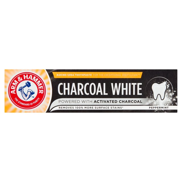 Arm & Hammer Charcoal White 75ml