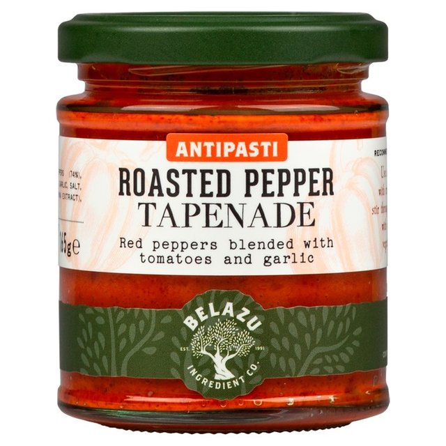 Belazu geröstete Pfeffer Tapenade 165g