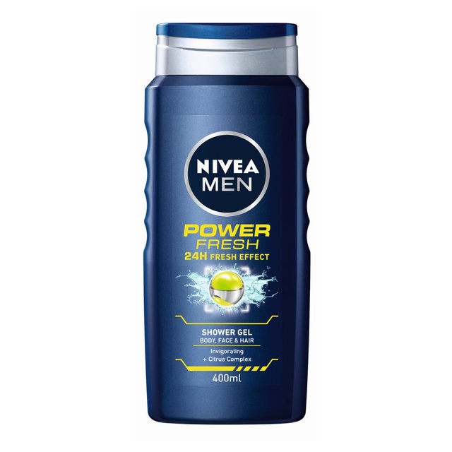 Nivea Men Gel de Ducha Power Refresh Body Wash 400ml 