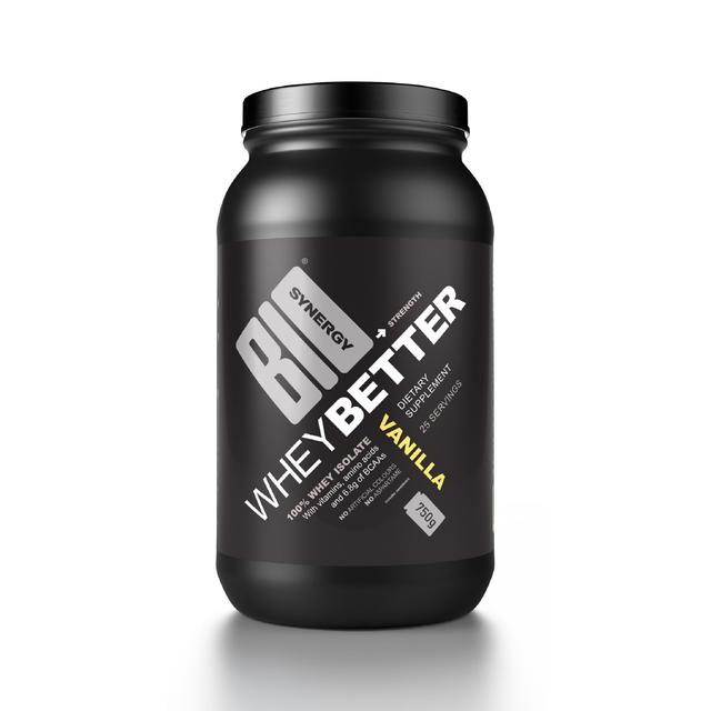 Bio Synergy Vanilla Whey meilleure poudre de protéines 750g