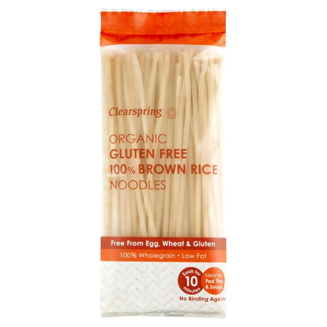 Clearspring Organic Gluten Free 100% Brown Rice Noodles 200g