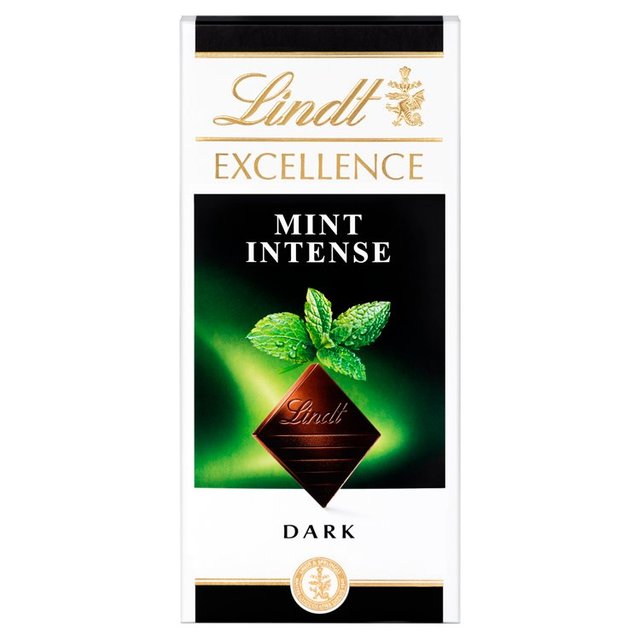 Lindt Excellence Intense Dark Mint Chocolate 100g