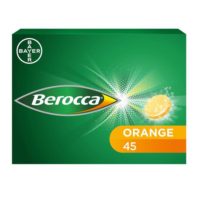 Berocca Orange Energy Vitamin Tablets 45 per pack