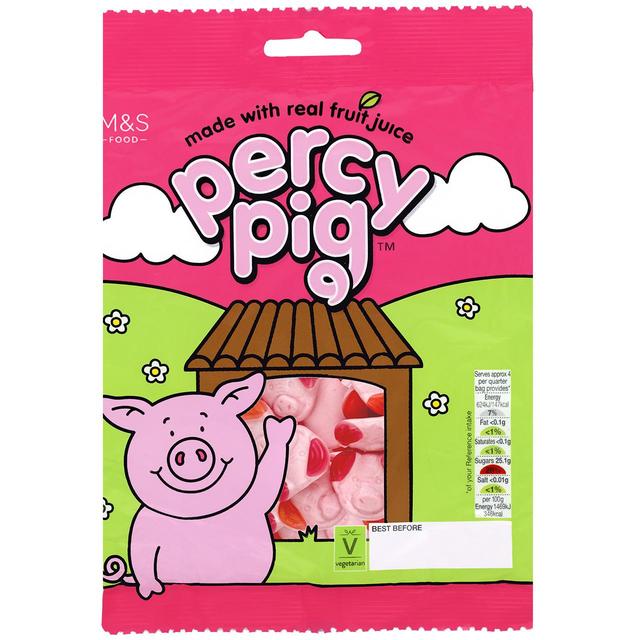 M & S Percy Pig Obstgummi 170g