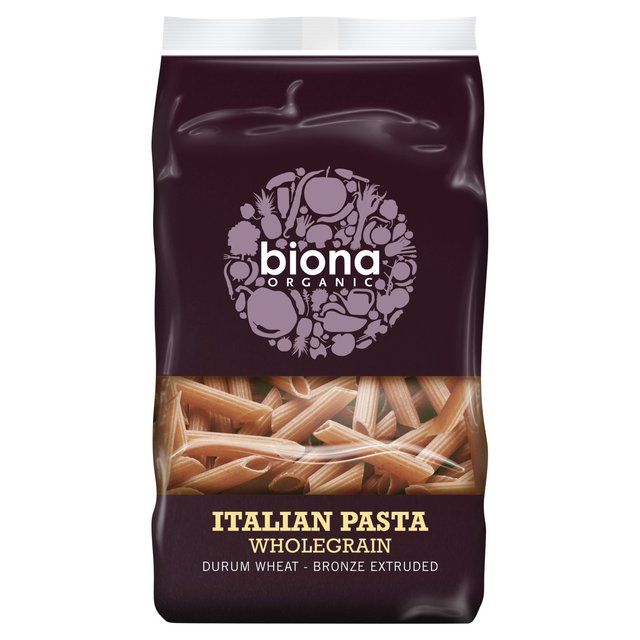 Biona Organic Whole Wheat Penne 500g