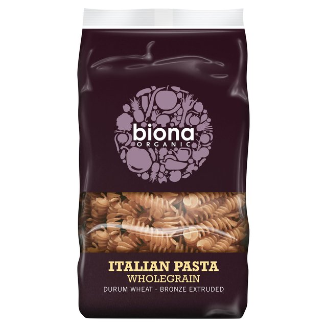 Biona Organic Whole Wheat Fusilli 500G