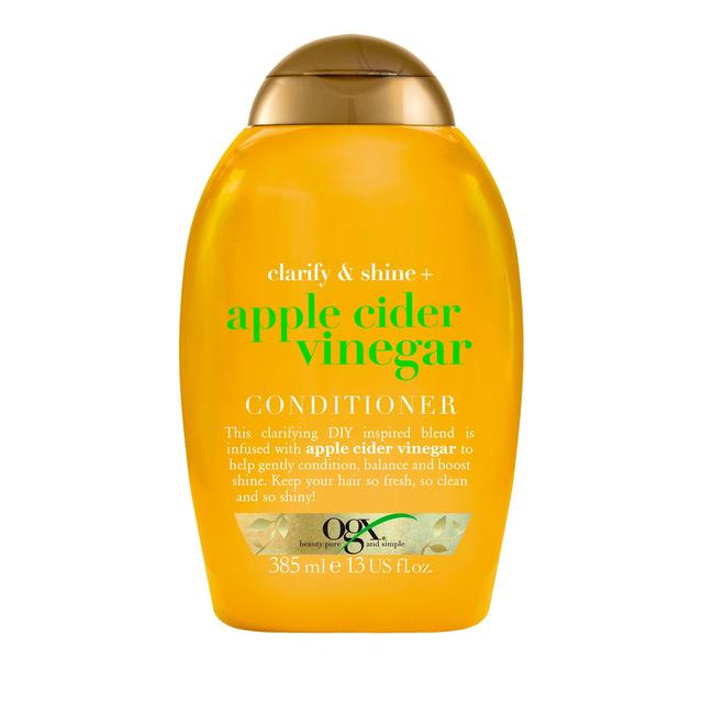 OGX Clarifier & Shine + Cider Vinegar PH Conditionneur équilibré 385 ml