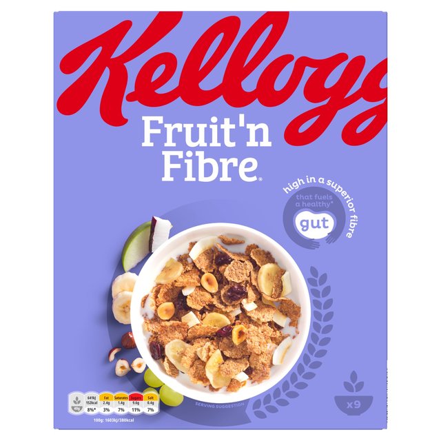 Kellogg's Fruit 'n Fiber Cereal 375G