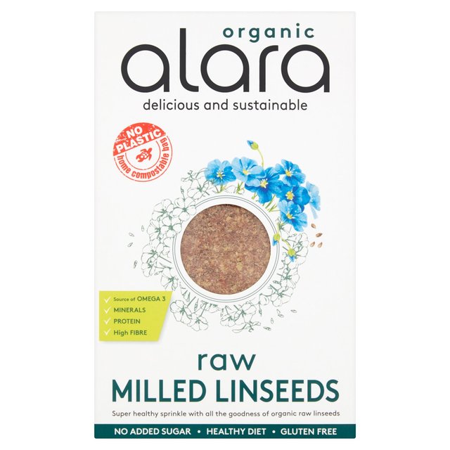 Alara Organic Raw Milled Linseeds 500g