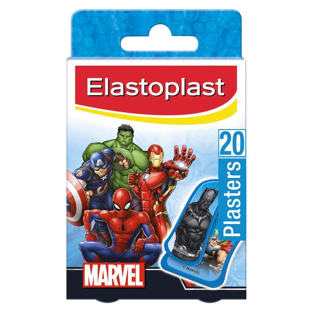 Elastoplast Avengers Marvel Kids Assortid Plâtres 20 par paquet