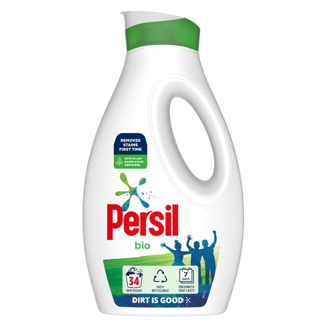 Persil Lavado de lavado Detergente líquido Bio 34 Wash 918ml