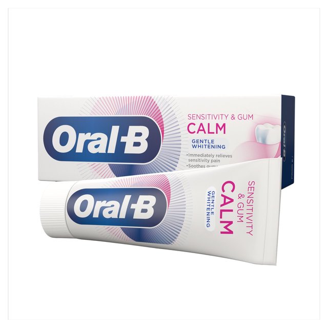 Sensibilidad b oral y calma de chicle suave blanqueamiento 75 ml