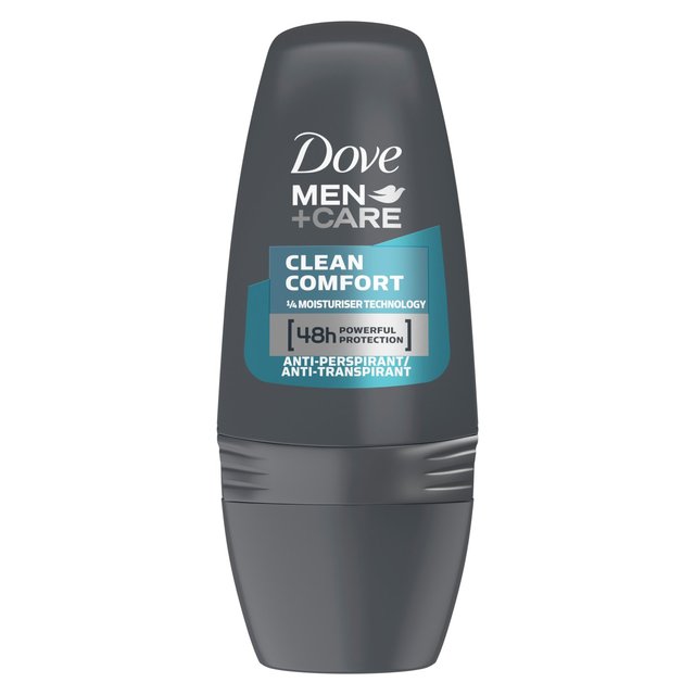 Dove Men+Care Clean Comfort Roll-On 48h Anti-Perspirant Deodorant 50ml