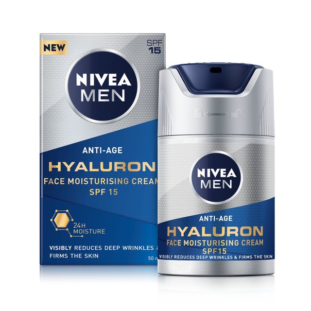 Nivea Men Anti-Age Hyaluron Crema de Día SPF15 50ml 