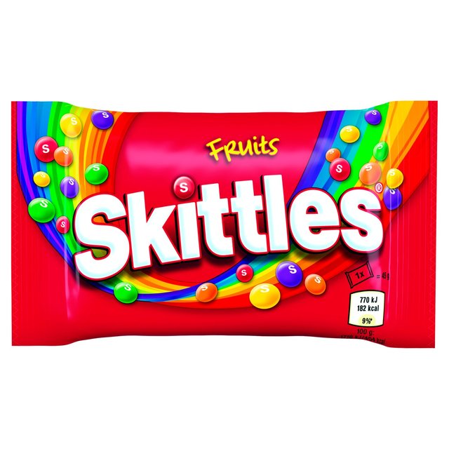 Skittles Fruits Sweets Bag 45g