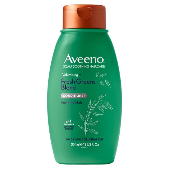 Aveeno Scalp Soothing Haircare Volumising Fresh Greens Blend Conditioner 354ml