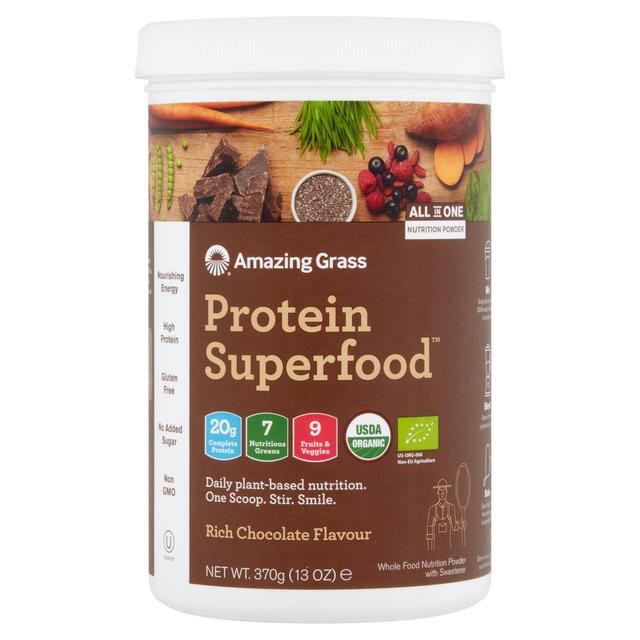 Erstaunliche Grasprotein Superfood Pulver Schokolade 360g