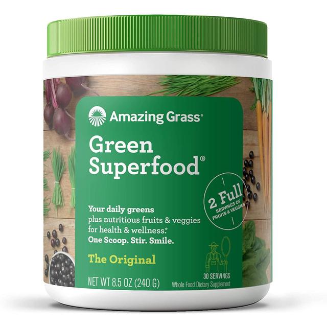 Erstaunliches grasgrünes Superfood Originalpulver 240g