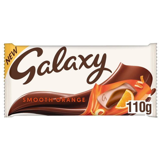 Galaxy Smooth Orange Chocolate Bar 110g