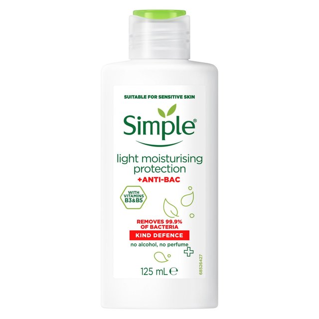 Humectante antibacteriano simple 125 ml