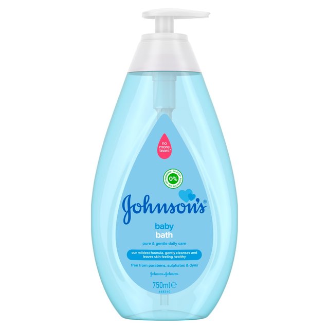 El baño de bebé de Johnson 750ml