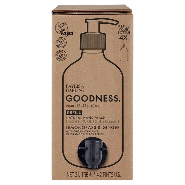 Baylis & Harding Goodness Lemongrass & Ginger Hand Wash 2L