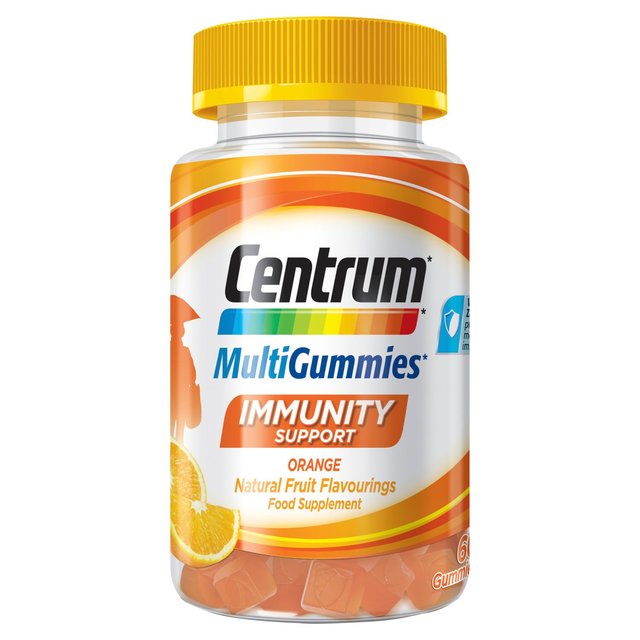 Centrum Multigummies Orange Immunity Support 60 لكل علبة