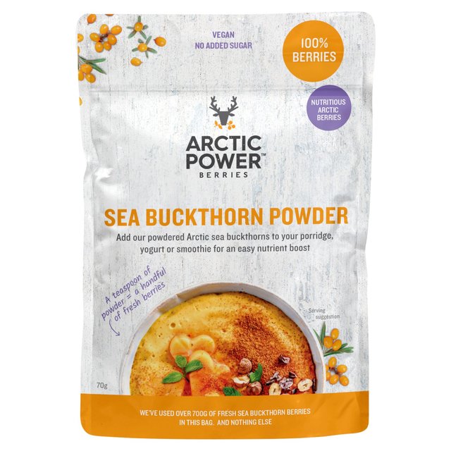 Baies de puissance arctique poudre de terre de mer 70g