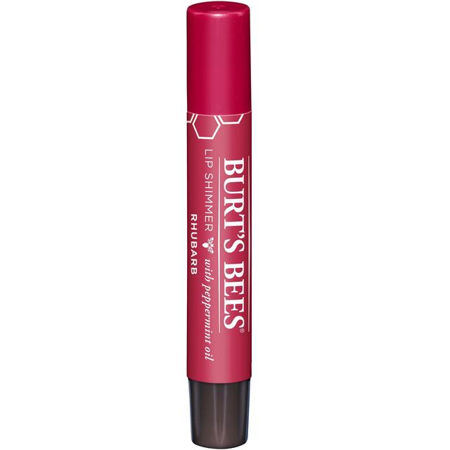 Burt's Bienen 100% natürlicher Herkunft feuchtigkeitsspendende Lippenschimmer Rhabarber 2,6 g