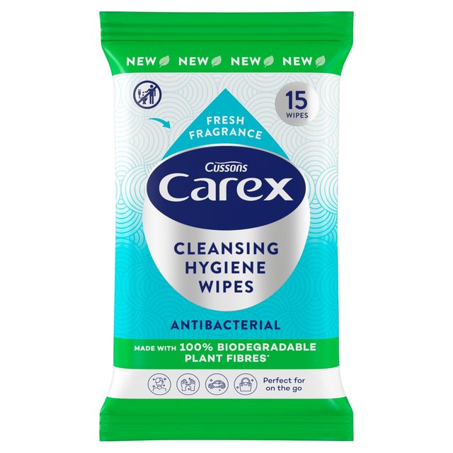 Carex Bio Hand Wipes 15 par pack