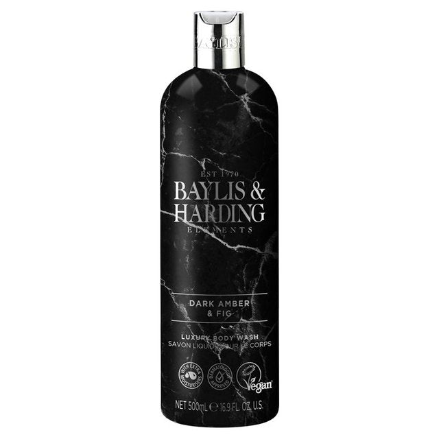 Baylis & Harding Elements Body Wash Dark Amber & Fig 500ml