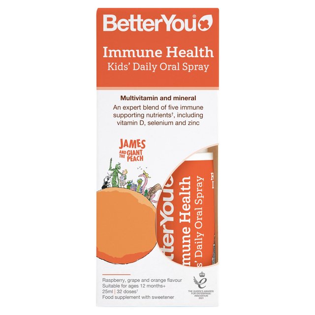 Betteryou Inmune Health Kids Daily Oral Spray 25 ml