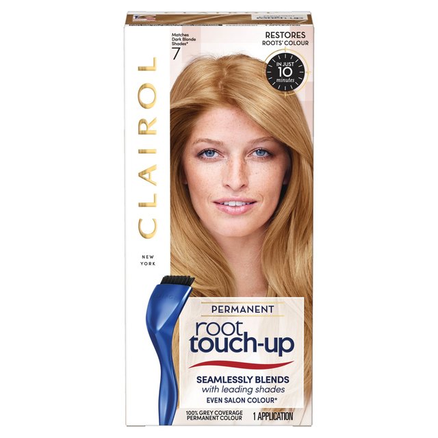 Clairol Wurzel Ausbesserungshaarfarbstoff 7 dunkle Blondine