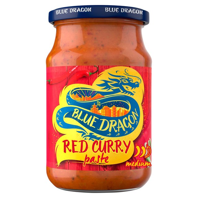 Pasta de curry rojo de dragón azul tailandés 285g