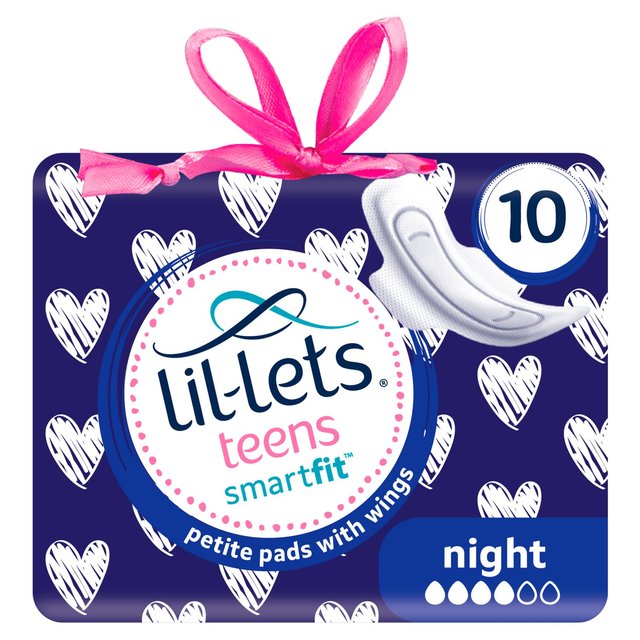 Lil-Lets Teens Ultra Towels Night 10 per pack