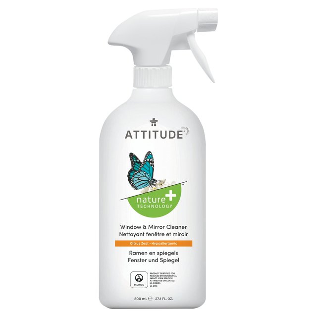 Fenêtre et miroir du nettoyant de surface d'attitude 800 ml