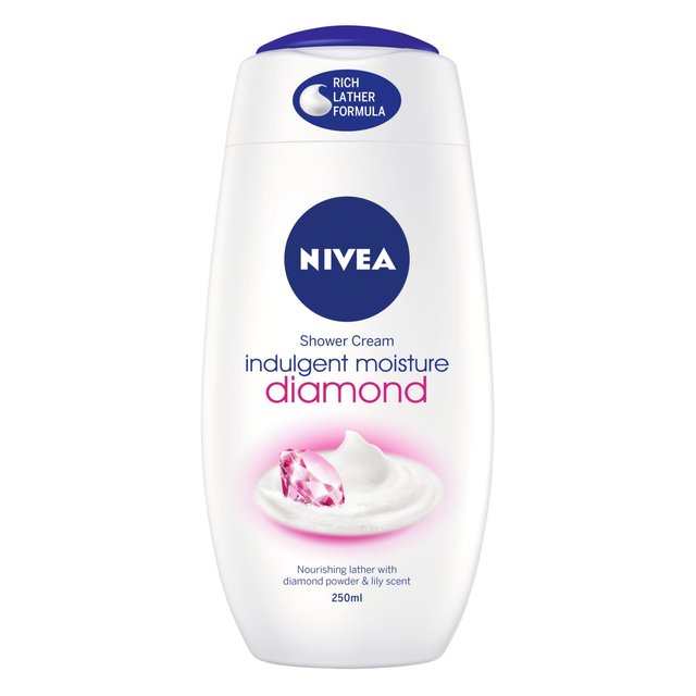 Nivea Shower Gel Cream Indulgent Moisture Diamond 250ml