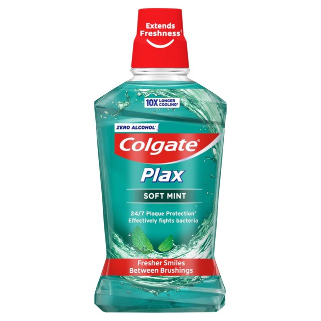 Colgate Plax Soft Mint Bash Bash avec CPC 500ml